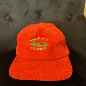 Rancho park corduroy vintage golf hat